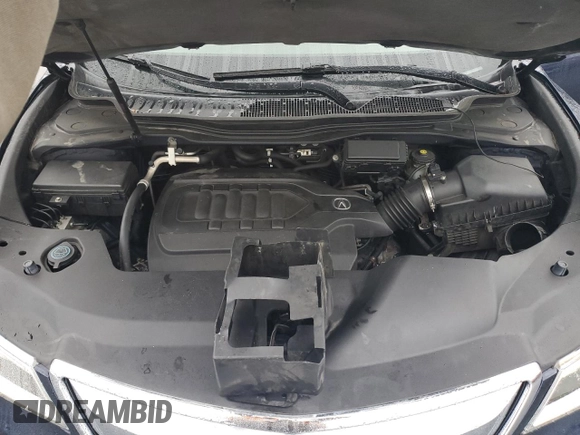 2015 Acura MDX Technology with VIN 5FRYD4H43FB002890, listed as a Copart auction lot 60710895 with 148,598 mi miles and Salvage title. Bid and sale history available at DreamBid. Image 12.