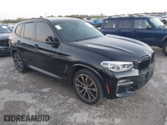 2020 BMW X3 M40i with VIN 5UXTY9C02LLE60321, listed as a IAAI auction lot 41656658 with 97,641 mi miles and . Bid and sale history available at DreamBid. Image 1.