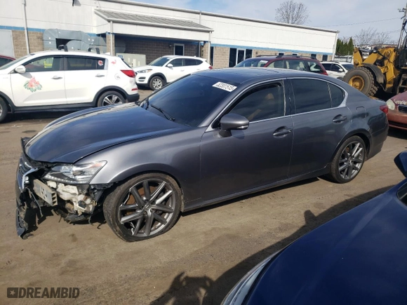 2013 Lexus GS 350 with VIN JTHCE1BL3D5017801, listed as a Copart auction lot 52387515 with 110,331 mi miles and Salvage Title. Bid and sale history available at carsss.com. Image 1.