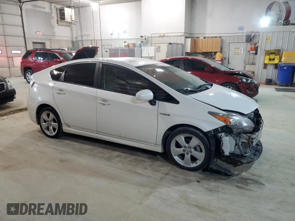 2012 Toyota Prius One with VIN JTDKN3DUXC5519864, listed as a Copart auction lot 43366925 with 209,021 mi miles and Salvage Title. Bid and sale history available at carsss.com. Image 4.
