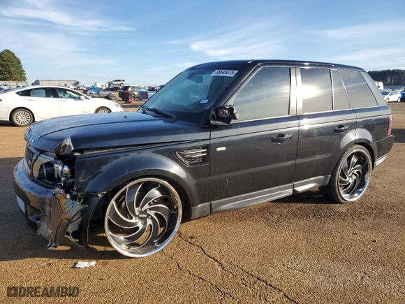 2012 Land Rover Range Rover Sport HSE with VIN SALSF2D44CA720599, listed as a Copart auction lot 88646875 with 120,121 mi miles and Salvage Title. Bid and sale history available at carsss.com. Image 1.