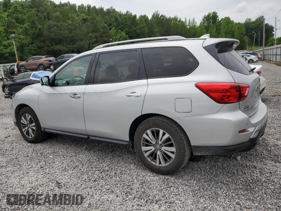 2019 Nissan Pathfinder SV with VIN 5N1DR2MN9KC618732, listed as a Copart auction lot 57251805 with 140,663 mi miles and Salvage title. Bid and sale history available at DreamBid. Image 2.