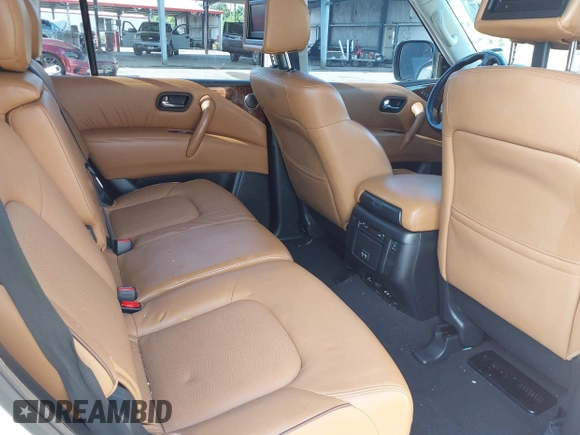 2017 Nissan Armada SV with VIN JN8AY2ND6H9005462, listed as a IAAI auction lot 42412817 with 131,513 mi miles and . Bid and sale history available at DreamBid. Image 8.
