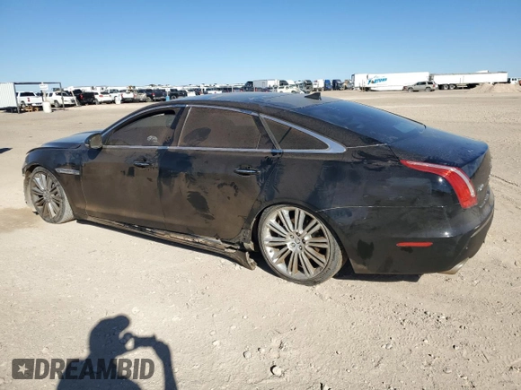 2013 Jaguar XJ Portfolio with VIN SAJWA2GB1DLV52364, listed as a Copart auction lot 78816134 with 30,539 mi miles and Salvage title. Bid and sale history available at DreamBid. Image 2.