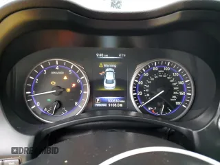 2017 Infiniti Q50 2.0t Premium with VIN JN1CV7ARXHM680324, listed as a Copart auction lot 49944555 with 100,630 mi miles and Salvage Title. Bid and sale history available at carsss.com. Image 9.