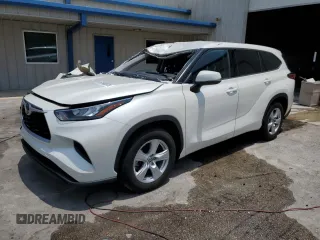 2020 Toyota Highlander L z VIN 5TDCZRAH2LS029755, wystawiony jako Copart lot #57993075 z przebiegiem 68 511 mil mil oraz Nie do naprawy • Non repairable. Historia ofert i sprzedaży dostępna na DreamBid. Obrazek 1.