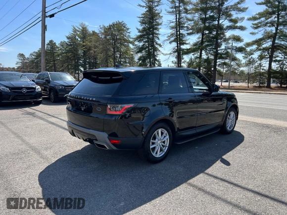 2018 Land Rover Range Rover Sport SE with VIN SALWG2RV4JA401054, listed as a Copart auction lot 52886375 with 80,093 mi miles and Clean title. Bid and sale history available at DreamBid. Image 4.
