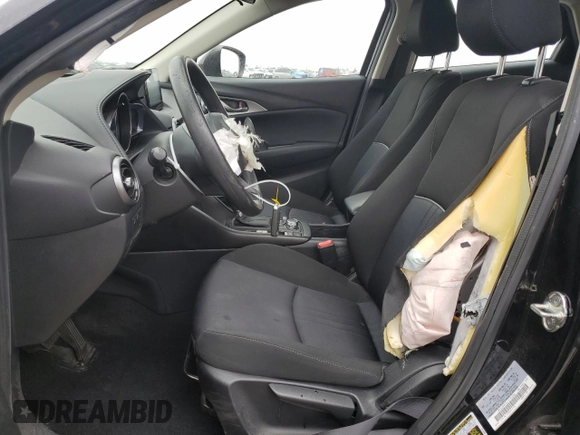 2020 Mazda CX-3 Sport with VIN JM1DKDB72L1475208, listed as a Copart auction lot 78158584 with 40,122 mi miles and Salvage Title. Bid and sale history available at carsss.com. Image 7.