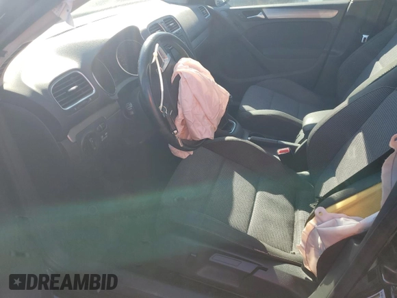 2012 Volkswagen Golf TDI with VIN WVWNM7AJ8CW302793, listed as a Copart auction lot 45277555 with 128,113 mi miles and Salvage title. Bid and sale history available at DreamBid. Image 7.
