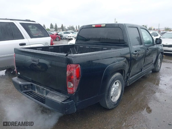 2005 Chevrolet Colorado 1SB LS Z85 with VIN 1GCCS136758199456, listed as a IAAI auction lot 41735740 with 206,101 mi miles. Bid and sale history available at carsss.com. Image 4.