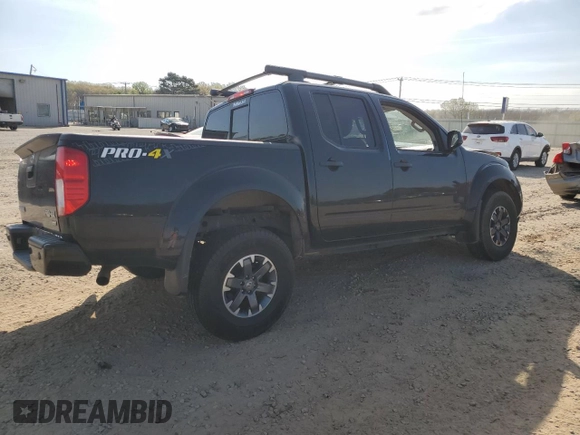 2018 Nissan Frontier Pro-4X with VIN 1N6DD0EV8JN751021, listed as a Copart auction lot 50636175 with 81,847 mi miles and Salvage title. Bid and sale history available at DreamBid. Image 3.