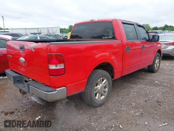2008 Ford F-150 XL with VIN 1FTRW12W38FA10530, listed as a IAAI auction lot 42180385 with 279,244 mi miles and . Bid and sale history available at DreamBid. Image 4.