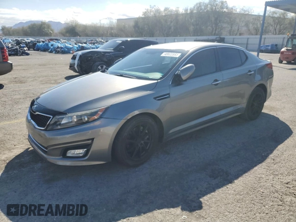 2015 Kia Optima SX with VIN 5XXGR4A76FG497294, listed as a Copart auction lot 48822885 with 91,418 mi miles and Salvage Title. Bid and sale history available at carsss.com. Image 1.