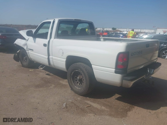 2001 Dodge Ram 1500 Work Special with VIN 1B7HC16X21S131067, listed as a IAAI auction lot 41912674 with 1 mi miles. Bid and sale history available at carsss.com. Image 3.