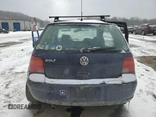 2000 Volkswagen Golf z VIN WVWGC21J1YW247691, wystawiony jako Copart lot #45855605 z przebiegiem Nie podano mil oraz Szkoda całkowita • Salvage title. Historia ofert i sprzedaży dostępna na DreamBid. Obrazek 6.
