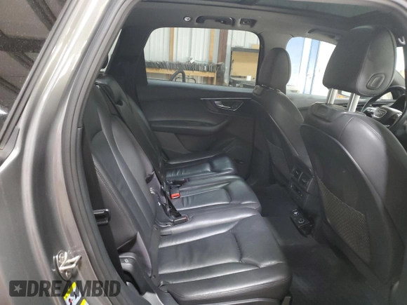 2017 Audi Q7 Premium Plus with VIN WA1LAAF78HD057758, listed as a Copart auction lot 52542015 with 79,681 mi miles and Salvage Title. Bid and sale history available at DreamBid. Image 11.