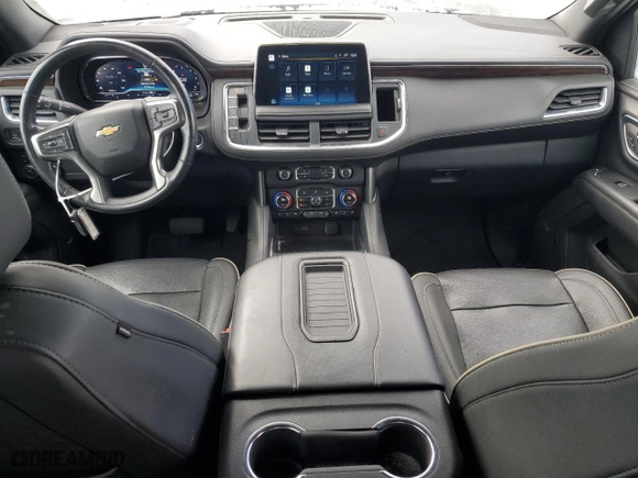 2022 Chevrolet Suburban Premier with VIN 1GNSKFKD5NR100773, listed as a Copart auction lot 89311425 with 33,060 mi miles and Non Repairable. Bid and sale history available at carsss.com. Image 8.