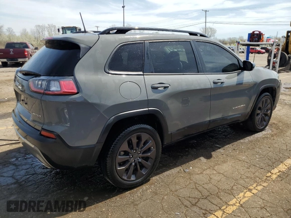 2022 Jeep Cherokee Limited with VIN 1C4PJMDX7ND541072, listed as a Copart auction lot 54271245 with 54,076 mi miles and Non repairable. Bid and sale history available at DreamBid. Image 3.
