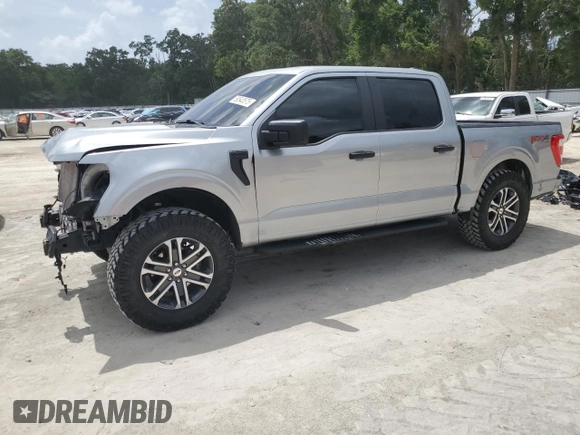 2023 Ford F-150 XL с VIN 1FTEW1EPXPKF94031, выставлен на аукционе Copart как лот 58540575 с пробегом 25 257 миль миль и Списание • Salvage title. История ставок и продаж доступна на DreamBid. Изображение 1.