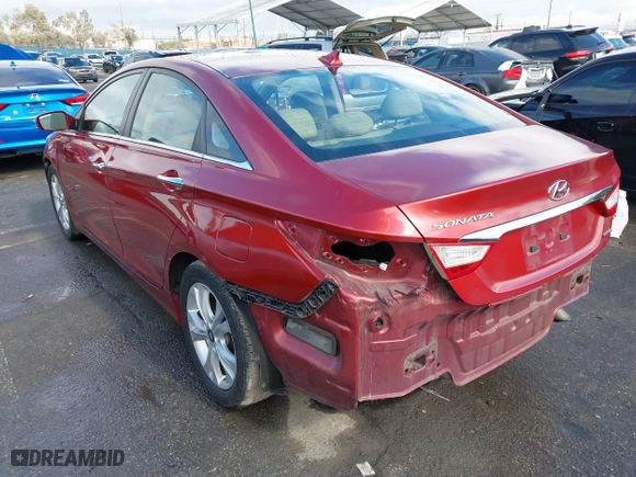 2013 Hyundai Sonata SE with VIN 5NPEC4AC3DH561038, listed as a IAAI auction lot 41524762 with 78,869 mi miles. Bid and sale history available at carsss.com. Image 3.