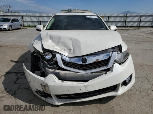 2009 Acura TSX with VIN JH4CU26639C016423, listed as a Copart auction lot 47491875 with 0 mi miles and Salvage Title. Bid and sale history available at carsss.com. Image 5.