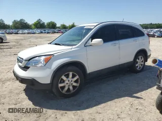 2007 Honda CR-V EX-L with VIN JHLRE38747C069670, listed as a Copart auction lot 52423655 with 185,453 mi miles and Salvage Title. Bid and sale history available at carsss.com. Image 1.