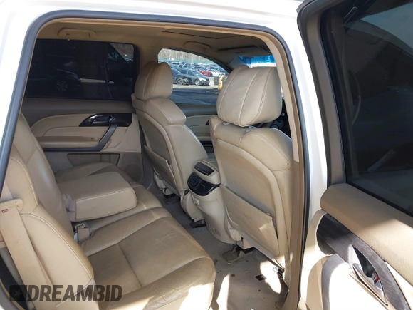 2008 Acura MDX Tech/Pwr Tail Gate with VIN 2HNYD28608H548223, listed as a IAAI auction lot 41618955 with 128,196 mi miles. Bid and sale history available at carsss.com. Image 8.