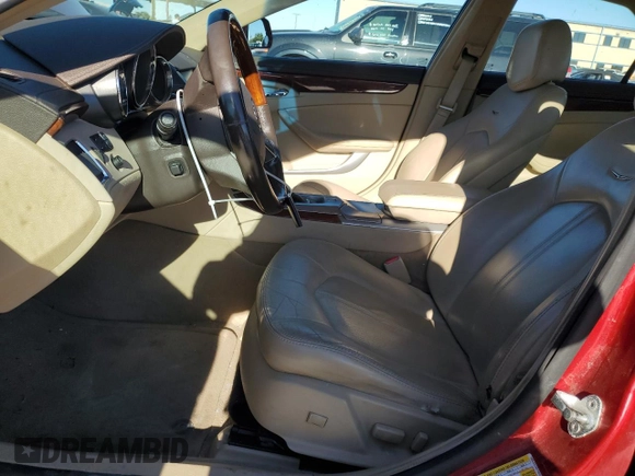 2011 Cadillac CTS Performance with VIN 1G6DJ5ED3B0108092, listed as a Copart auction lot 76266434 with 160,920 mi miles and Salvage Title. Bid and sale history available at DreamBid. Image 7.