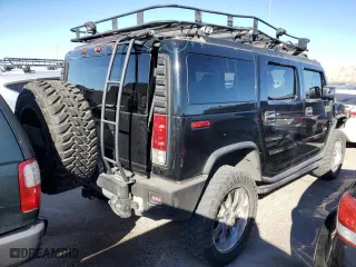 2008 Hummer H2 SUV with VIN 5GRGN238X8H106240, listed as a Copart auction lot 86766444 with 158,590 mi miles and Salvage Title. Bid and sale history available at carsss.com. Image 3.
