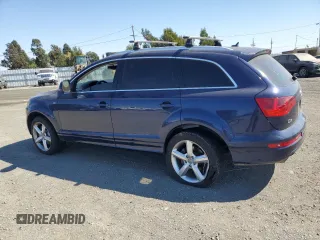 2009 Audi Q7 Premium Plus with VIN WA1EY74L29D027227, listed as a Copart auction lot 72714054 with 116,194 mi miles and Salvage title. Bid and sale history available at DreamBid. Image 2.