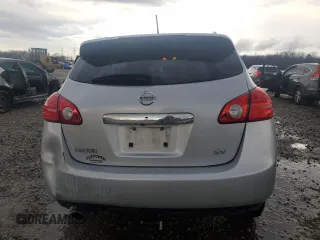 2011 Nissan Rogue SV with VIN JN8AS5MT4BW568126, listed as a Copart auction lot 46417875 with 123,718 mi miles and Salvage Title. Bid and sale history available at carsss.com. Image 6.