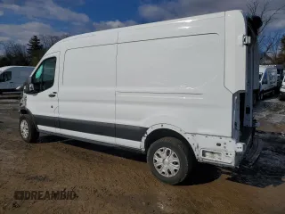 2023 Ford Transit Cargo with VIN 1FTBR1C8XPKC01098, listed as a Copart auction lot 43004965 with Not Provided miles and Salvage Title. Bid and sale history available at carsss.com. Image 2.