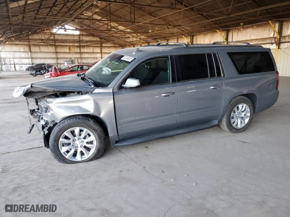 2018 Chevrolet Suburban LS with VIN 1GNSCGKC7JR258469, listed as a Copart auction lot 44149525 with 0 mi miles and Salvage Title. Bid and sale history available at carsss.com. Image 1.