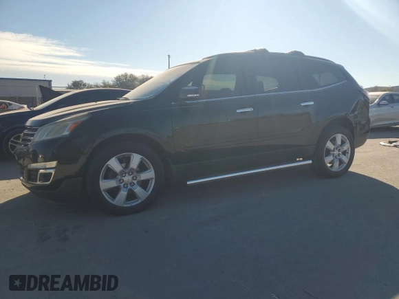 2016 Chevrolet Traverse LT with VIN 1GNKRGKD5GJ205025, listed as a Copart auction lot 87725195 with 134,178 mi miles and Salvage Title. Bid and sale history available at carsss.com. Image 1.