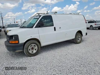 2015 Chevrolet Express Cargo with VIN 1GCWGFCF5F1248790, listed as a Copart auction lot 61902515 with 128,794 mi miles and Clean title. Bid and sale history available at DreamBid. Image 1.