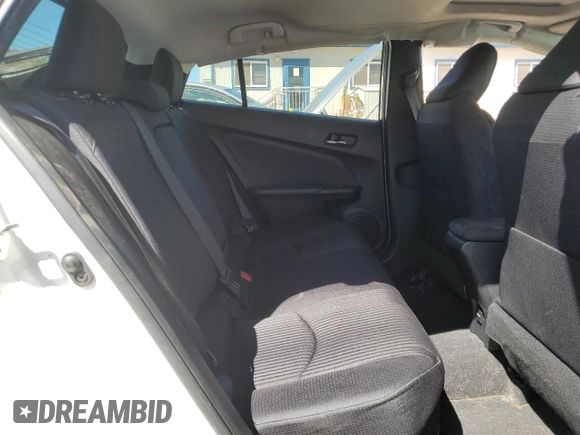 2016 Toyota Prius Four with VIN JTDKARFU5G3517811, listed as a Copart auction lot 66237094 with 83,661 mi miles and Salvage title. Bid and sale history available at DreamBid. Image 10.