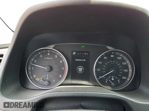 2017 Hyundai Elantra SE with VIN KMHD84LF6HU211933, listed as a Copart auction lot 58791215 with 111,859 mi miles and Salvage title. Bid and sale history available at DreamBid. Image 9.