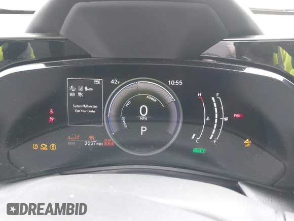 2025 Lexus NX 350h Premium with VIN 2T2GKCEZ0SC034395, listed as a IAAI auction lot 41465566 with 3,537 mi miles and . Bid and sale history available at DreamBid. Image 7.