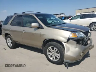 2005 Acura MDX Touring with VIN 2HNYD18935H503308, listed as a Copart auction lot 50608535 with 226,032 mi miles and Salvage Title. Bid and sale history available at carsss.com. Image 4.
