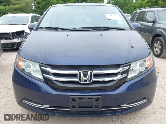 2015 Honda Odyssey EX-L z VIN 5FNRL5H68FB070392, wystawiony jako IAAI lot #42412403 z przebiegiem 146 907 mil mil oraz . Historia ofert i sprzedaży dostępna na DreamBid. Obrazek 12.