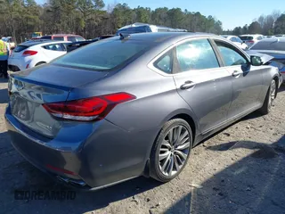 2017 Genesis G80 Ultimate z VIN KMHGN4JF9HU178161, wystawiony jako IAAI lot #41347795 z przebiegiem 76 522 mil mil oraz . Historia ofert i sprzedaży dostępna na DreamBid. Obrazek 4.
