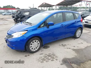 2014 Nissan Note S Plus with VIN 3N1CE2CP1EL408300, listed as a IAAI auction lot 42614306 with 49,963 mi miles and . Bid and sale history available at DreamBid. Image 2.
