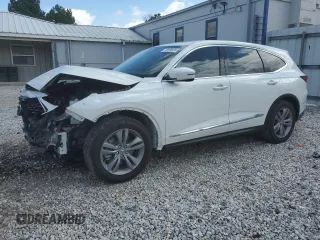 2023 Acura MDX with VIN 5J8YE1H3XPL030562, listed as a Copart auction lot 72036824 with 24,281 mi miles and Salvage Title. Bid and sale history available at carsss.com. Image 1.