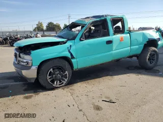 1999 GMC New Sierra 1500 SLE with VIN 2GTEK19T4X1544857, listed as a Copart auction lot 75960104 with 0 mi miles and Salvage Title. Bid and sale history available at carsss.com. Image 1.