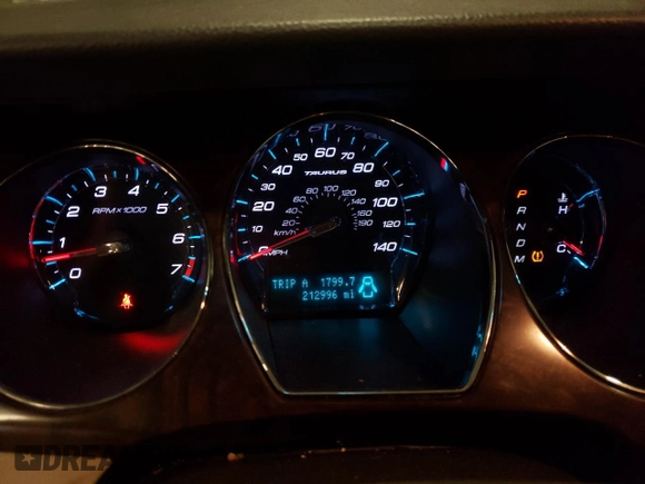 2012 Ford Taurus SEL with VIN 1FAHP2EW2CG143718, listed as a Copart auction lot 55443865 with 212,996 mi miles and Clean Title. Bid and sale history available at DreamBid. Image 9.