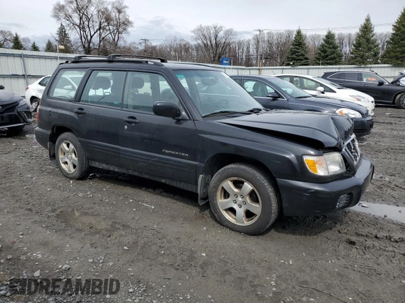 2001 Subaru Forester S w/Premium Pkg with VIN JF1SF656X1H725718, listed as a Copart auction lot 51517935 with 153,875 mi miles and Salvage Title. Bid and sale history available at carsss.com. Image 4.