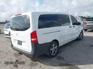 2023 Mercedes-Benz Metris with VIN W1WV0FEY8P4234904, listed as a IAAI auction lot 41459733 with 51,432 mi miles and . Bid and sale history available at DreamBid. Image 4.
