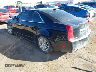 2011 Cadillac CTS Sedan Luxury with VIN 1G6DG5EY9B0127635, listed as a IAAI auction lot 41661852 with 124,199 mi miles. Bid and sale history available at carsss.com. Image 3.