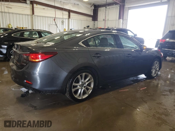 2015 Mazda 6 i Touring with VIN JM1GJ1V58F1200777, listed as a Copart auction lot 55514305 with 207,272 mi miles and Clean Title. Bid and sale history available at DreamBid. Image 3.