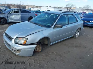 2005 Subaru Impreza Wagon (Natl) RS with VIN JF1GG67585H818587, listed as a IAAI auction lot 41508166 with 1 mi miles. Bid and sale history available at carsss.com. Image 2.